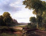 Landscape with Footbridge by Thomas Doughty